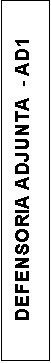 Cuadro de texto: DEFENSORIA ADJUNTA  - AD1